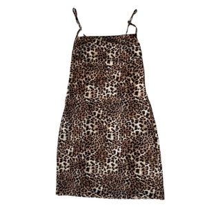 Garage Leopard Mini Dress size XS